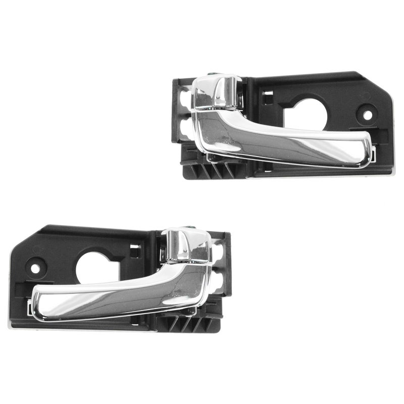 TRQ Door Handle Chrome Front Inside Pair Set for Entourage Sedona - Image 1